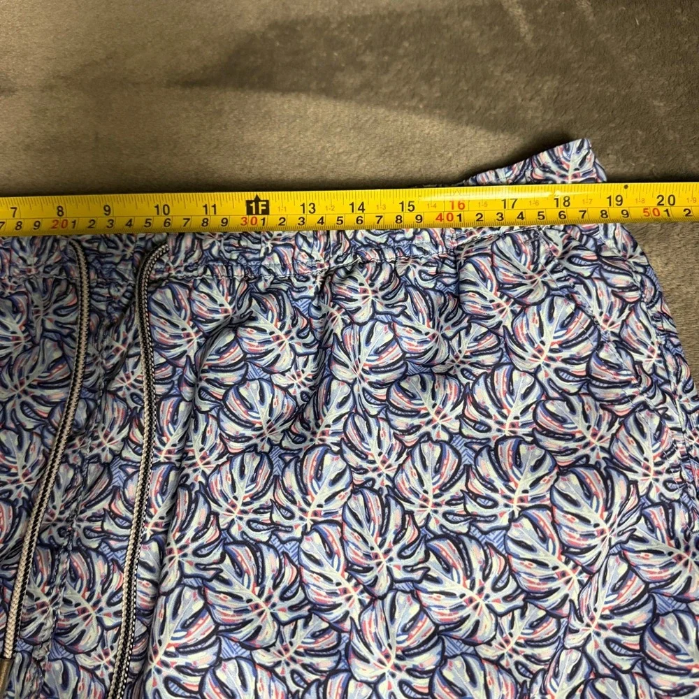 Peter Millar Mens XL Lined Swim Trunks 7.5